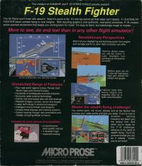 Box shot F-19 Stealth Fighter