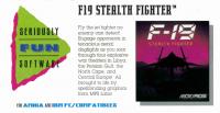 Box shot F-19 Stealth Fighter
