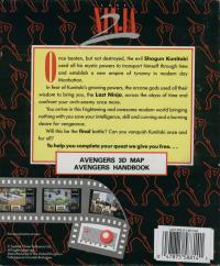 Box shot Last Ninja 2 - Back with a Vengeance