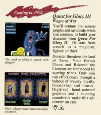 Box shot Quest for Glory III - Wages of War